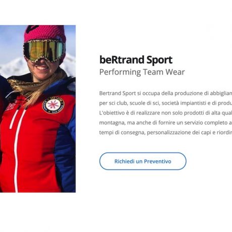 È on line il nuovo sito internet di Bertrand Sport